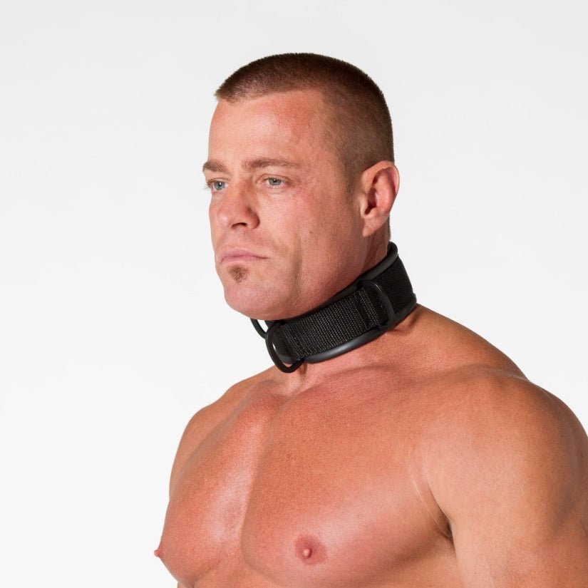 665 INC Neoprene Bondage Collar | Black