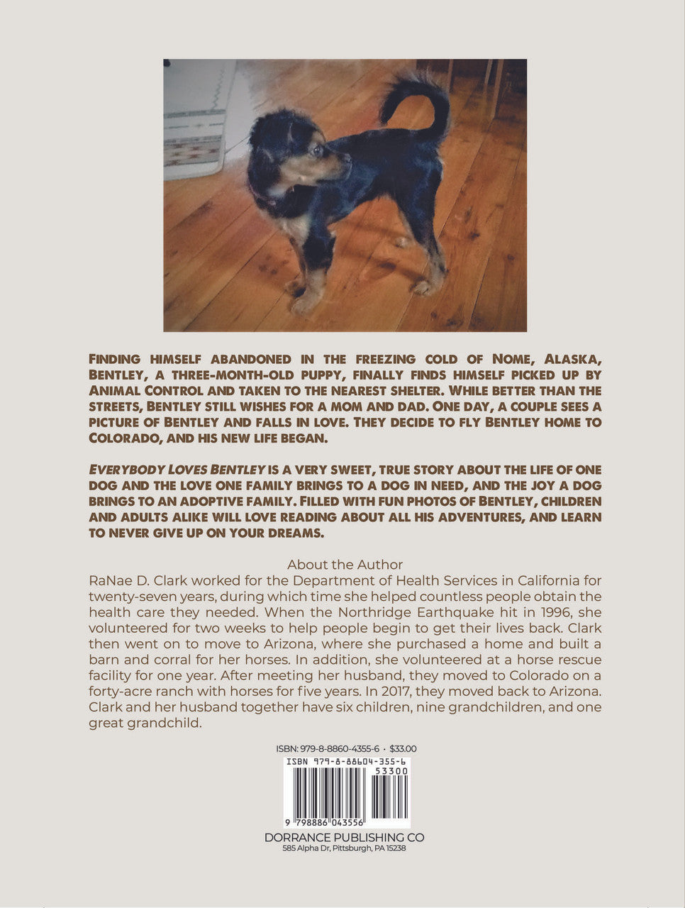 Everybody Loves Bentley: A Puppy's Quest To Find Love And Happiness