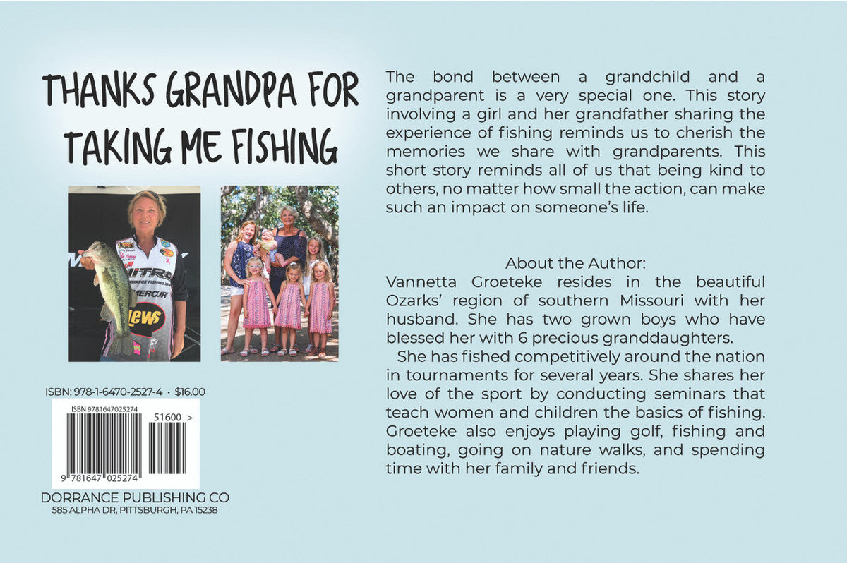 Thanks Grandpa For Taking Me Fishing