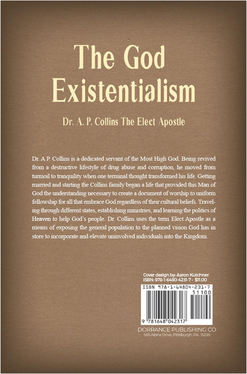 The God Existentialism: God's Plan For Mankind