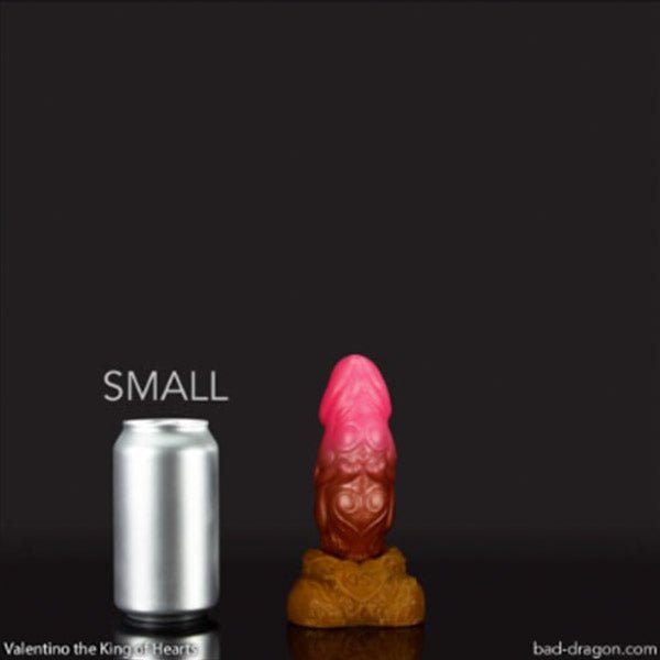 Bad Dragon® Valentino the King of Hearts™ Dildo | Natural