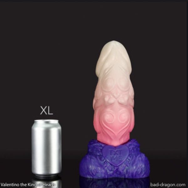 Bad Dragon® Valentino the King of Hearts™ Dildo | Natural