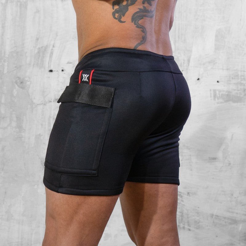 Boxer Barcelona CockRiserBumHugger SWAT Short | Black