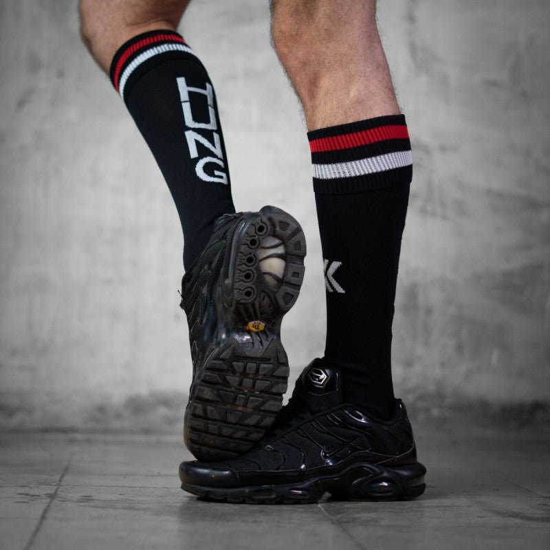 Boxer Barcelona Football Sock - Black/Red/White | HUNG