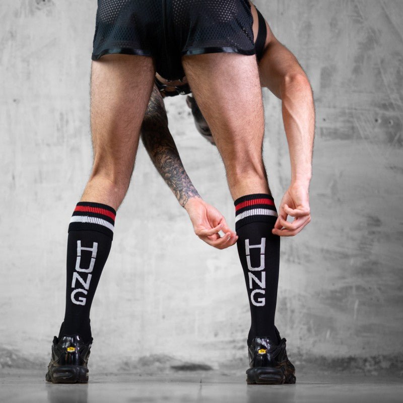 Boxer Barcelona Football Sock - Black/Red/White | HUNG