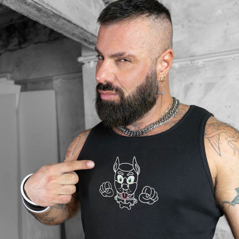 Boxer Barcelona X-Vest Gym Canalé - Pup One | Black