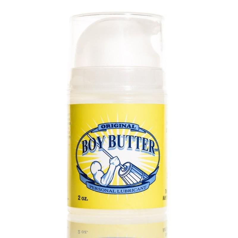 BOY BUTTER Oil Based Lubricant: Pump Top | 2oz