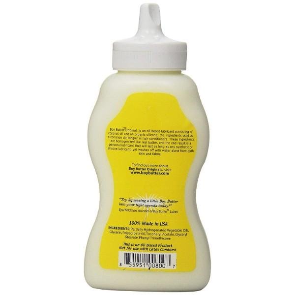 BOY BUTTER Oil Based Lubricant: Squeeze Bottle | 9oz
