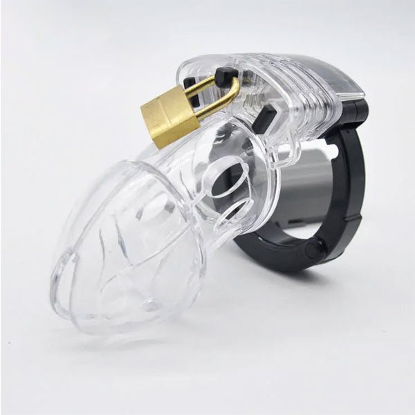 BRUTUS Alpha Chastity Cage - Clear