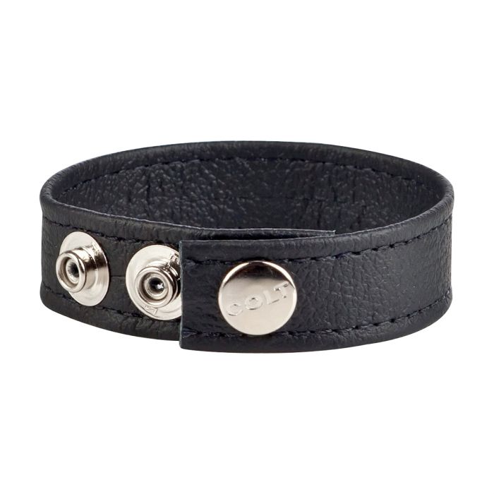 COLT Leather C/B Strap Adjustable 3-Snap