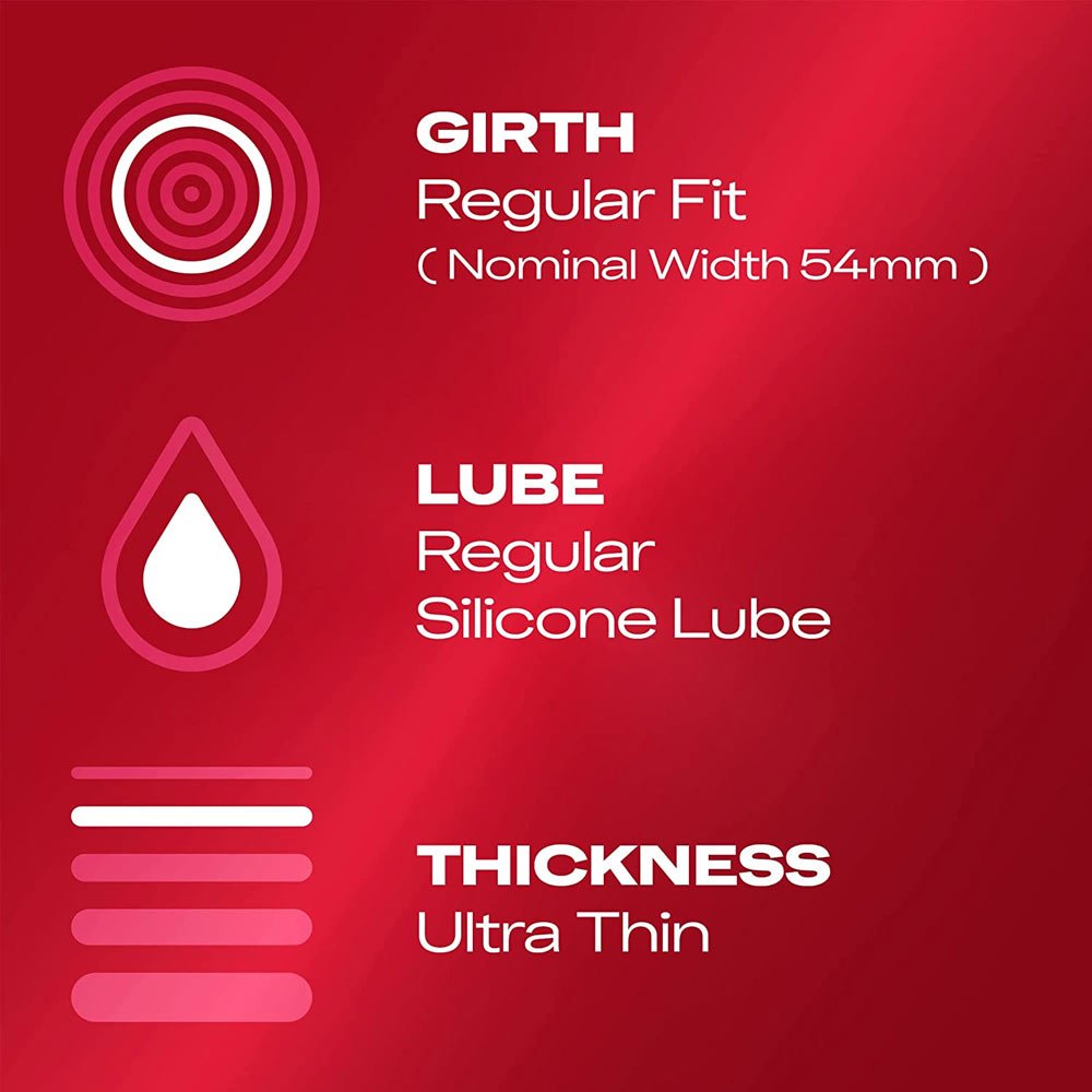 Durex Thin Feel Condoms 12 Pack
