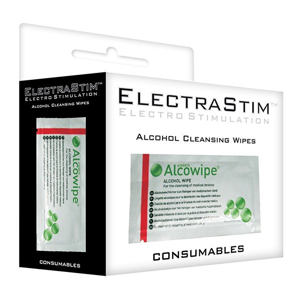 ElectraStim Alcohol Cleansing Wipes - Pack of 10