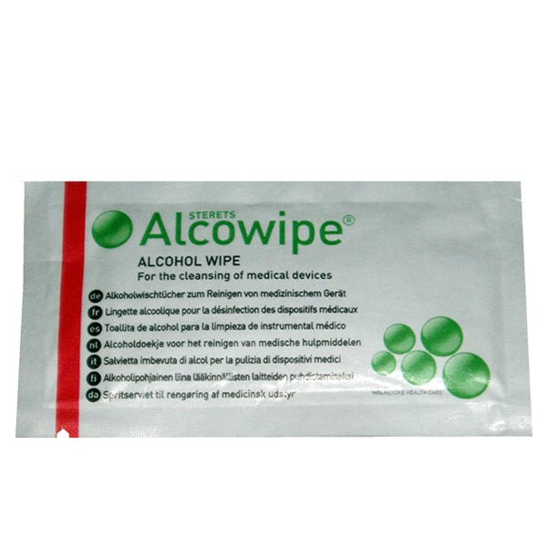 ElectraStim Alcohol Cleansing Wipes - Pack of 10