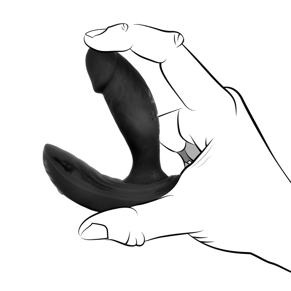 Expandavibe Grower Inflatable Remote Control Vibrating Prostate Massager