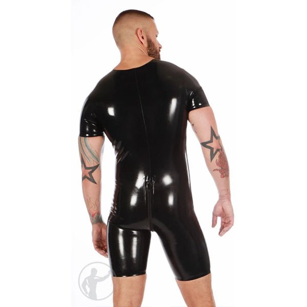 Invincible Rubber Rubber Surfsuit Thru Zip | Black/Black