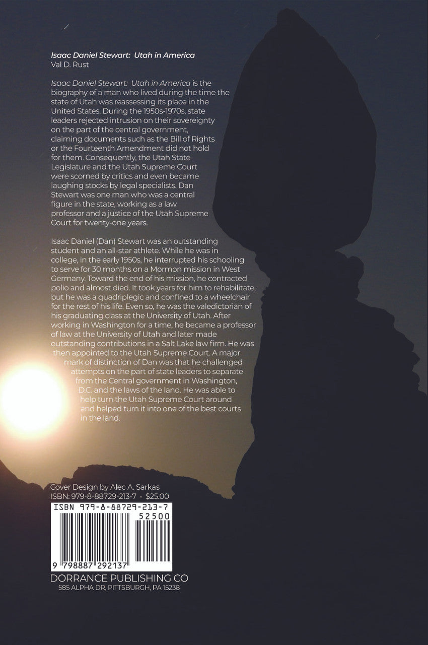 Isaac Daniel Stewart: Utah In America
