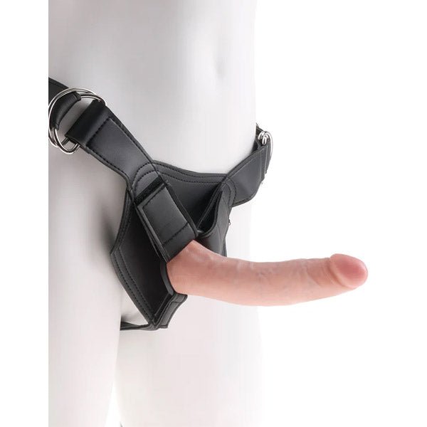 King Cock Strap on Harness with 7in Cock
