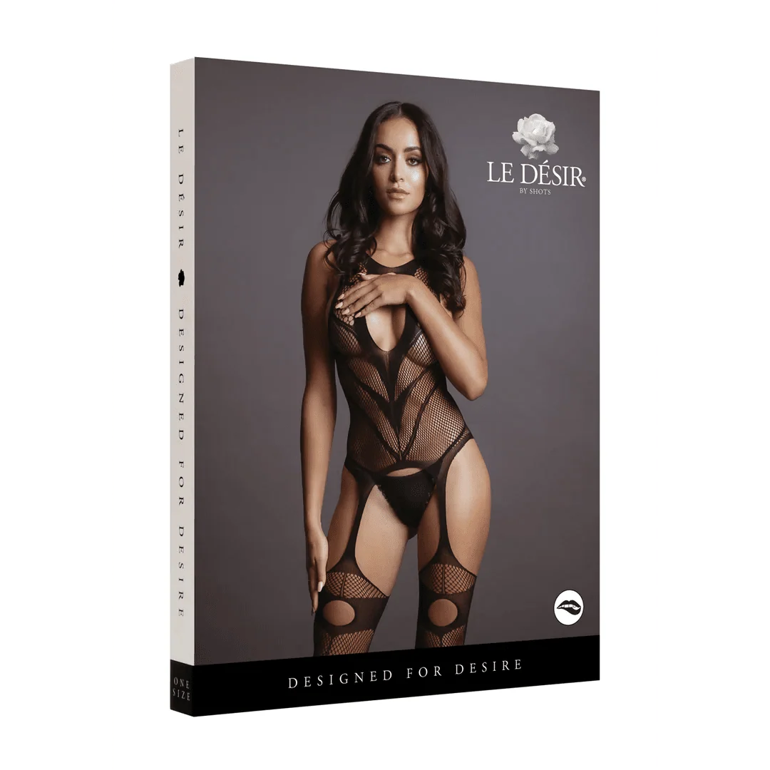 Le Desir Suspender Bodystocking | One Size