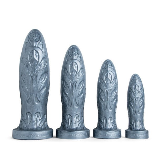 Mr Hankey's CYBERPUNK Dildo: Gunmetal XL | 13.25 Inches