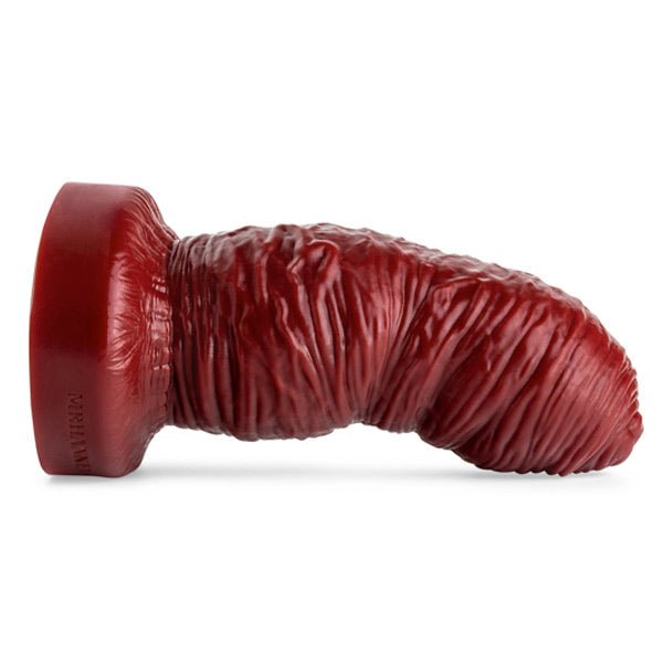 Mr Hankey's HUNGERFF Dildo: Med | 7 Inches - Blood Red