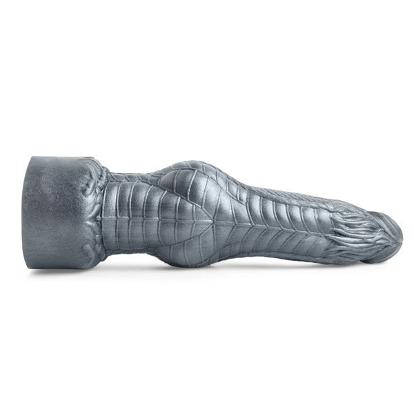 Mr Hankey's KNAUGHTY DRAGON Dildo: Brown Lg | 9.5 Inches