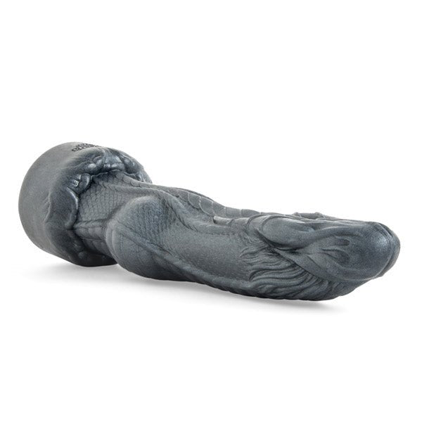 Mr Hankey's KNAUGHTY DRAGON Dildo: Brown Sm | 8 Inches
