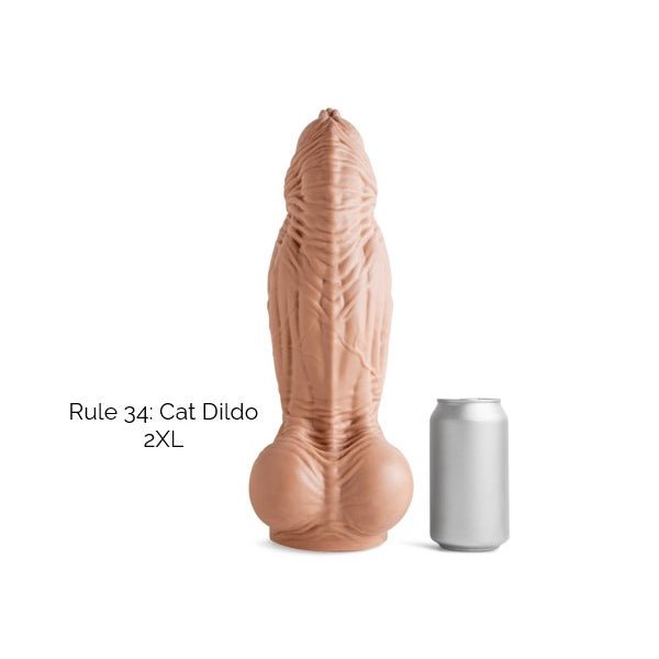 Mr Hankey's RULE 34: CAT DILDO 2XL: |11.75 Inches