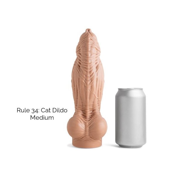 Mr Hankey's RULE 34: CAT DILDO Med: | 7.75 Inches