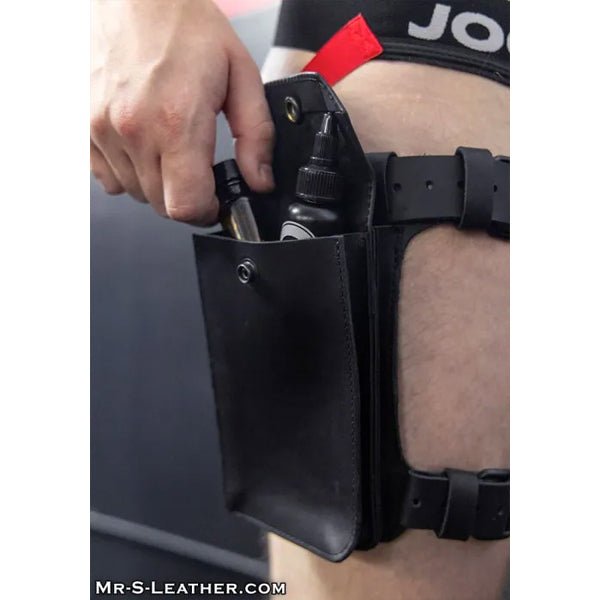 Mr S Leather DARK ROOM Leg Harness | XL