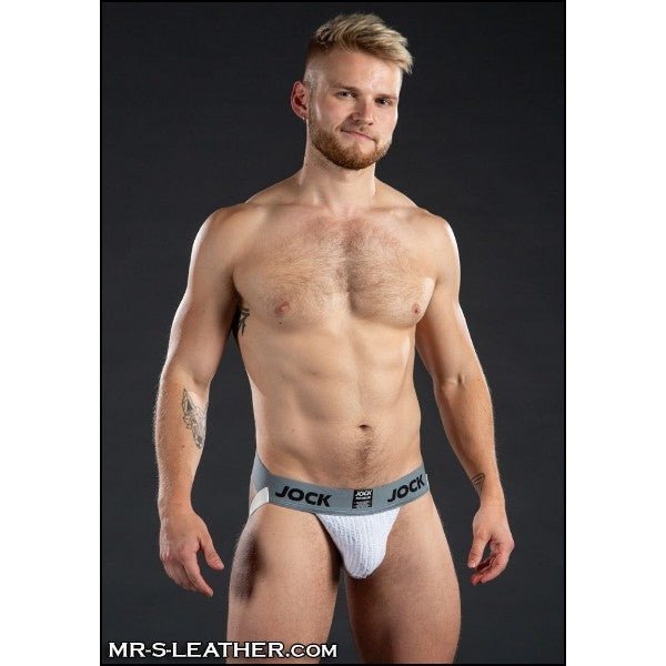 Mr. S Leather 'JOCK' Jockstrap | White