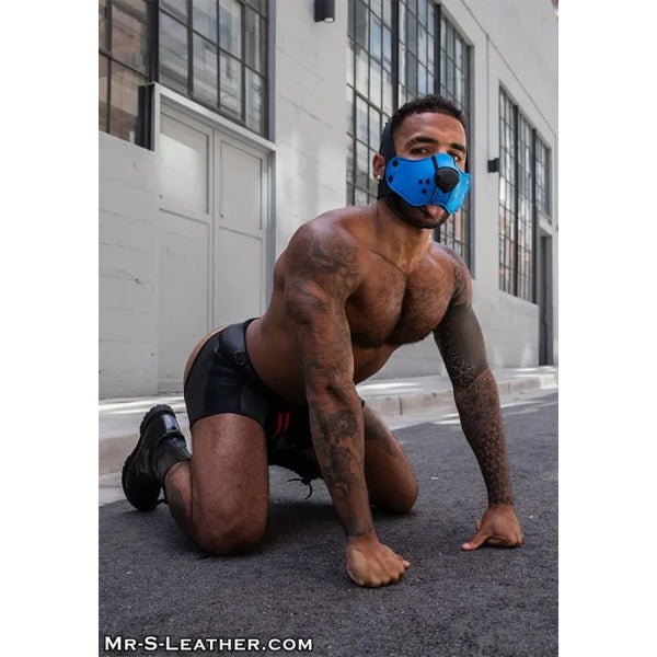Mr S Leather Neo Open Chin Face Harness