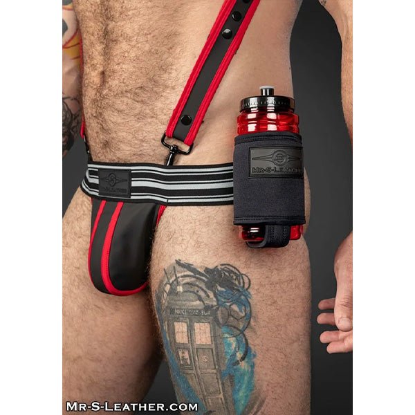 Mr. S Leather Neo Sports Bottle Holster | Black