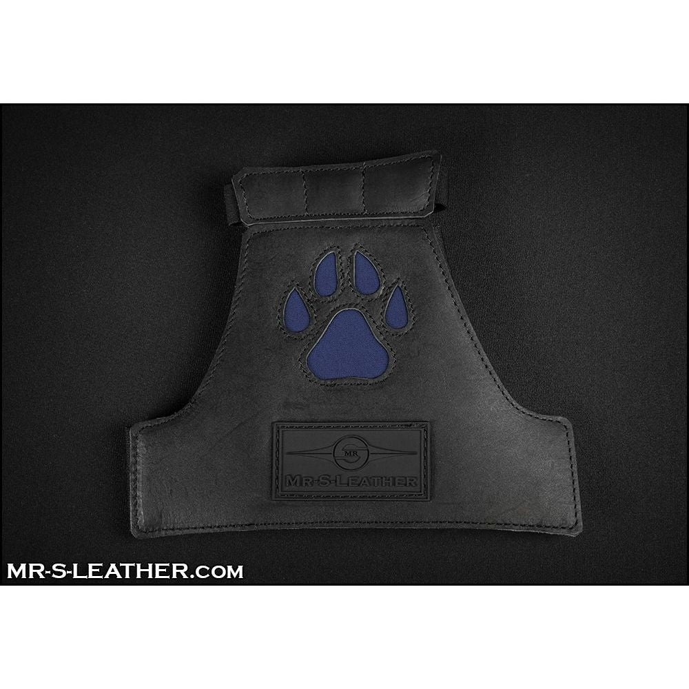 Mr S Leather OPEN PAW Puppy Gloves | Navy Blue