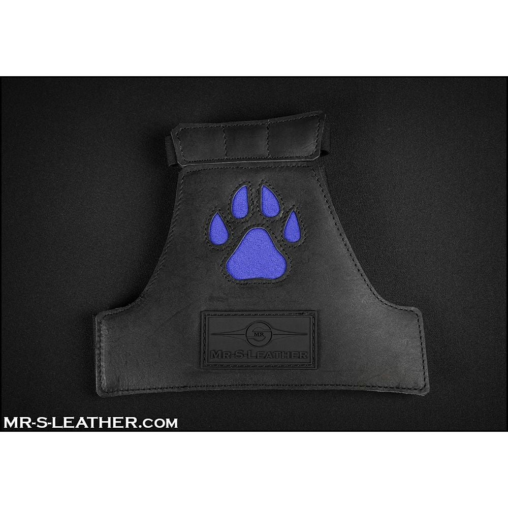 Mr S Leather OPEN PAW Puppy Gloves | Royal Blue