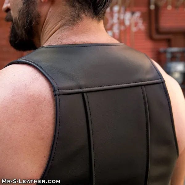 Mr.S Leather Dark Room Berlin Bar Vest | Red
