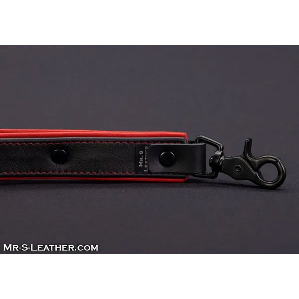 Mr.S Leather Hardline Leather Short Leash - 11 Colours