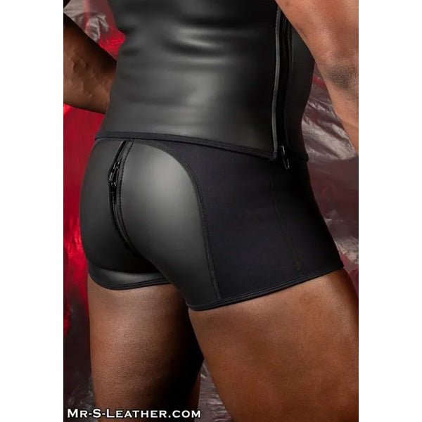 Mr.S Leather Neo Crossbow Boxer | Black