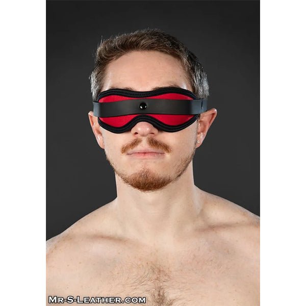 Mr.S Leather Neo Padded Blindfold | Colour Options