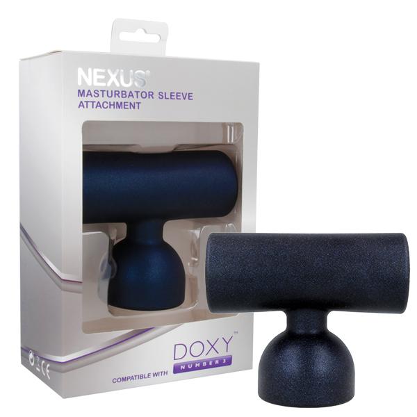 Nexus Masturbator Sleeve Doxy Attachment | Black