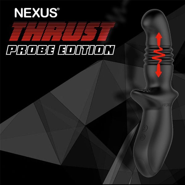 Nexus THRUST Anal Thrusting Prostate Probe | Black