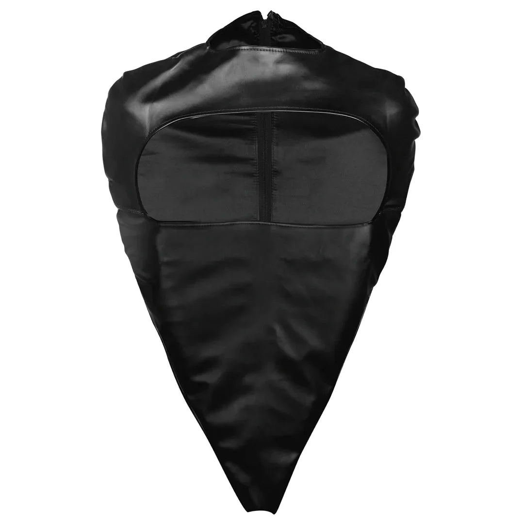 OUCH Zip-Up Full Arm and Shoulder Sleeve Restraint - Black