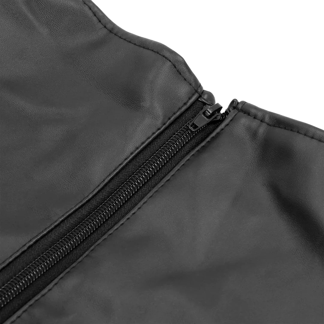 OUCH Zip-Up Full Arm and Shoulder Sleeve Restraint - Black