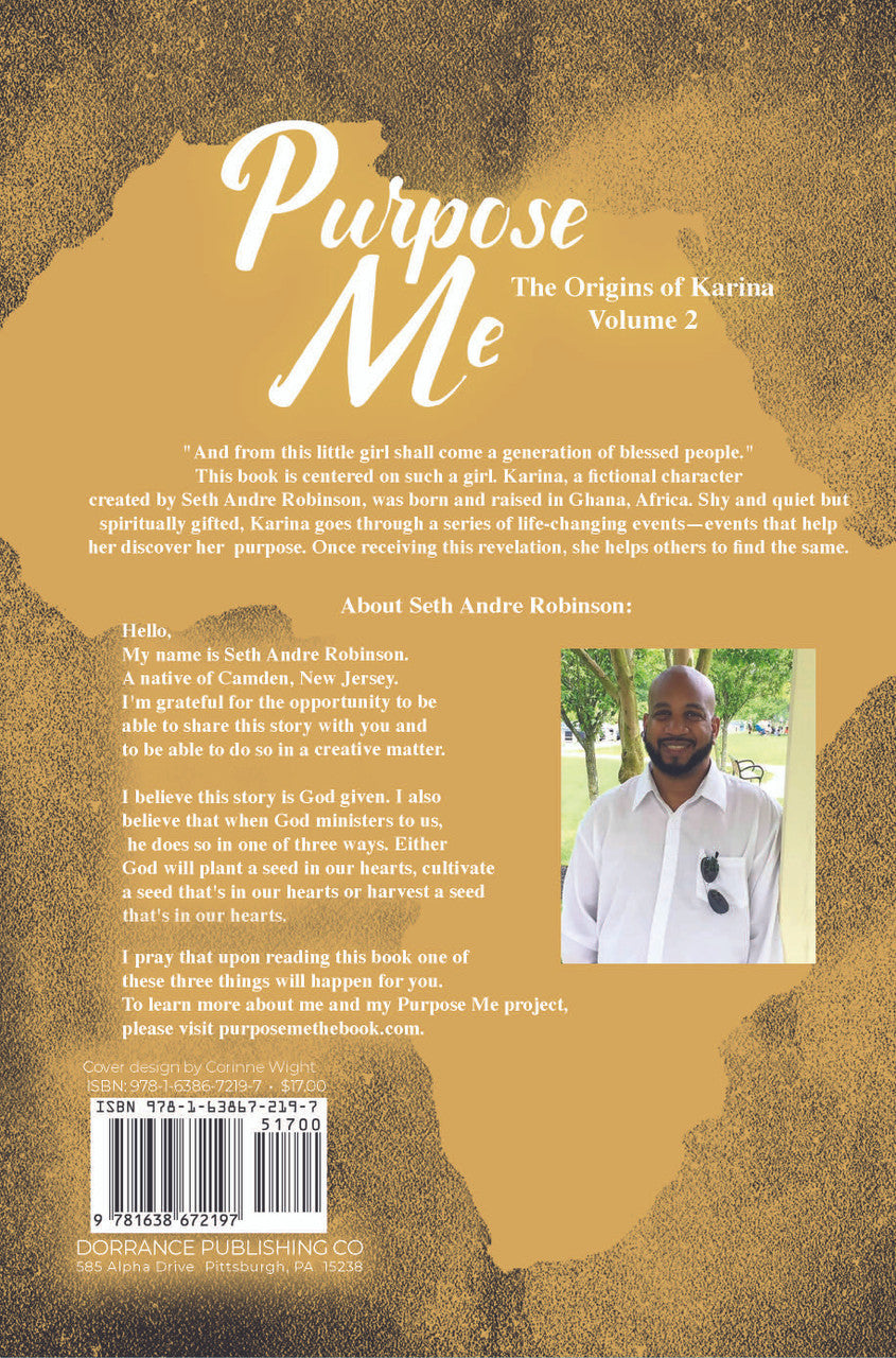 Purpose Me: Volume 2: The Origins Of Karina