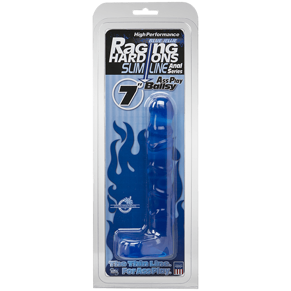 Raging Hard-Ons SLIMLINE Ballsy Jellie: Cobalt Blue | 7"
