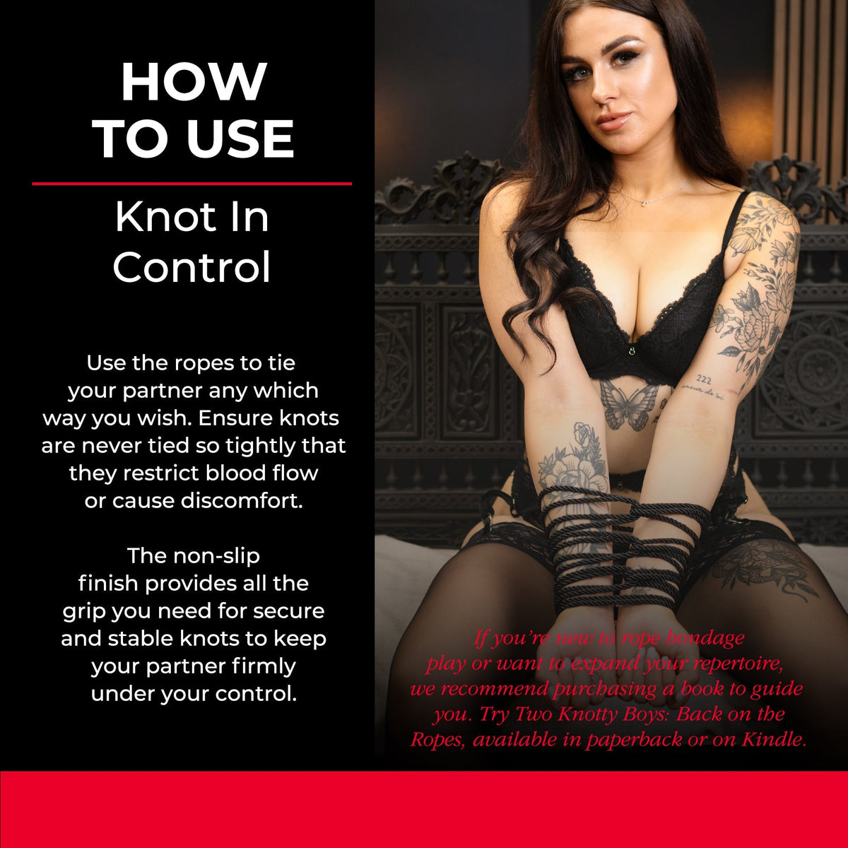 SEI MIO - Knot in Control - 10m Silky Bondage Rope