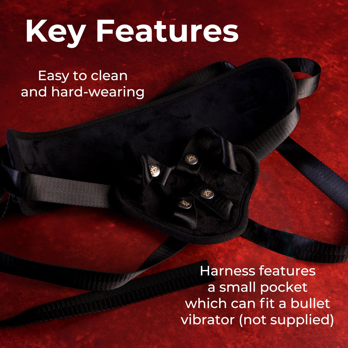 SEI MIO - Strappers Delight - Adjustable Strap-On Harness