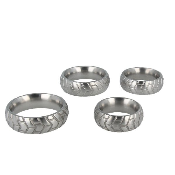 Titus Steel JUMBO TYRE DONUT 20mm Cock Ring | Various Sizes