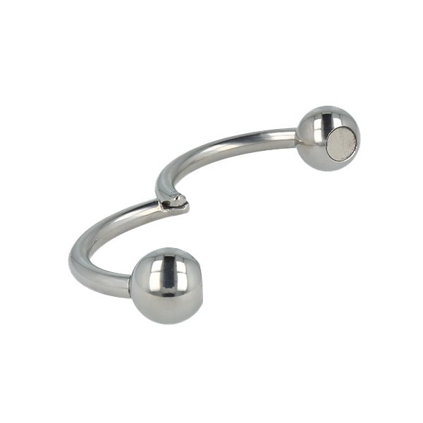 Titus Steel MAGNETIC HORSESHOE Cock Ring 6mm | Various Sizes