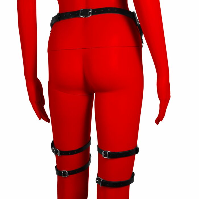 Uberkinky Criss-Cross Waist and Thigh Harness