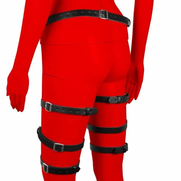 Uberkinky Seduction Waist and Thigh Bondage Harness